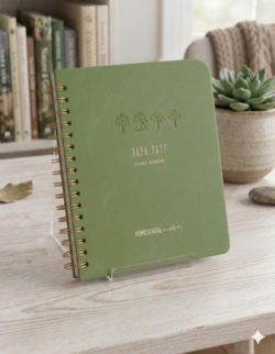 Homeschool Essentials Yearly Planner