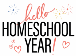 Hello Homeschool Year Sign Set 2025-2026
