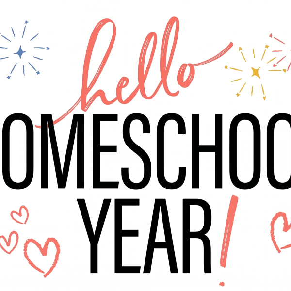 Hello Homeschool Year Sign Set 2025-2026