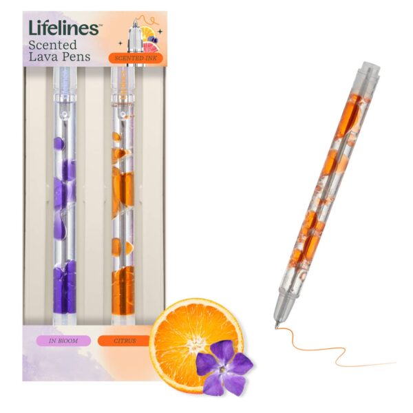 Scented Lava Pen 2PK Purple/Orange
